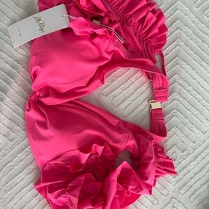 Lilly Pulitzer Pink Ruffled Bikini